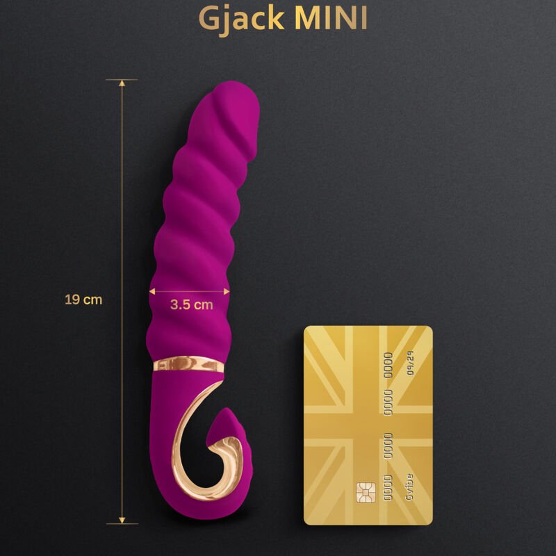 G - VIBE - GJACK MINI PURPLE SILICONE VIBRATOR - Kink&Play