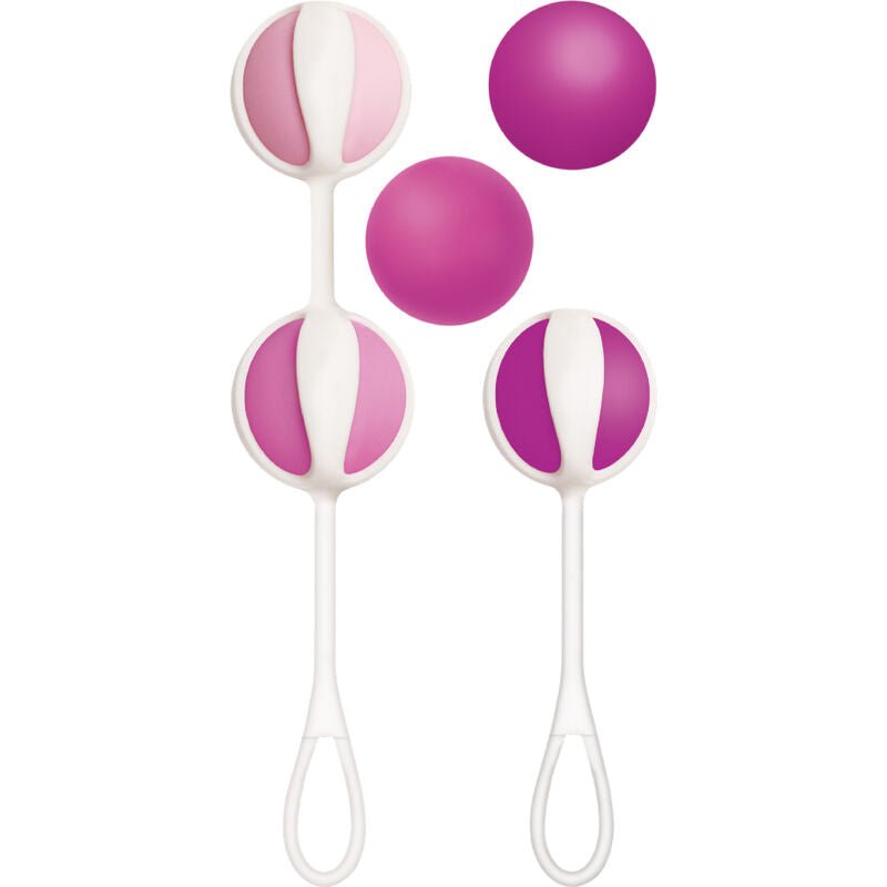 G - VIBE - SET 5 GEISHA BALLS3 PINK - Kink&Play