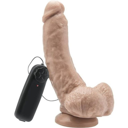 GET REAL - DILDO 20,5 CM WITH BALLS VIBRATOR SKIN - Kink&Play