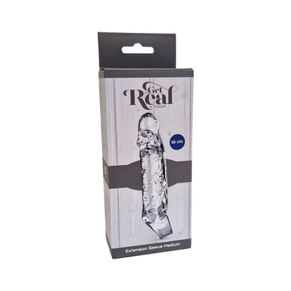 GET REAL - EXTENSION SLEEVE MEDIUM TRANSPARENT - Kink&Play