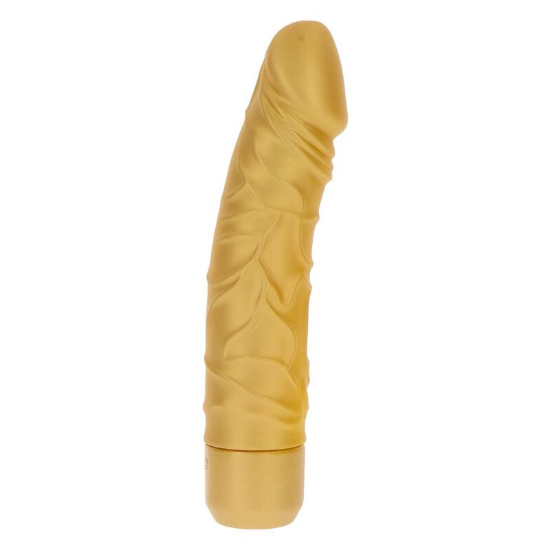GET REAL - GOLD DICKER ORIGINAL VIBRATOR GOLD - Kink&Play