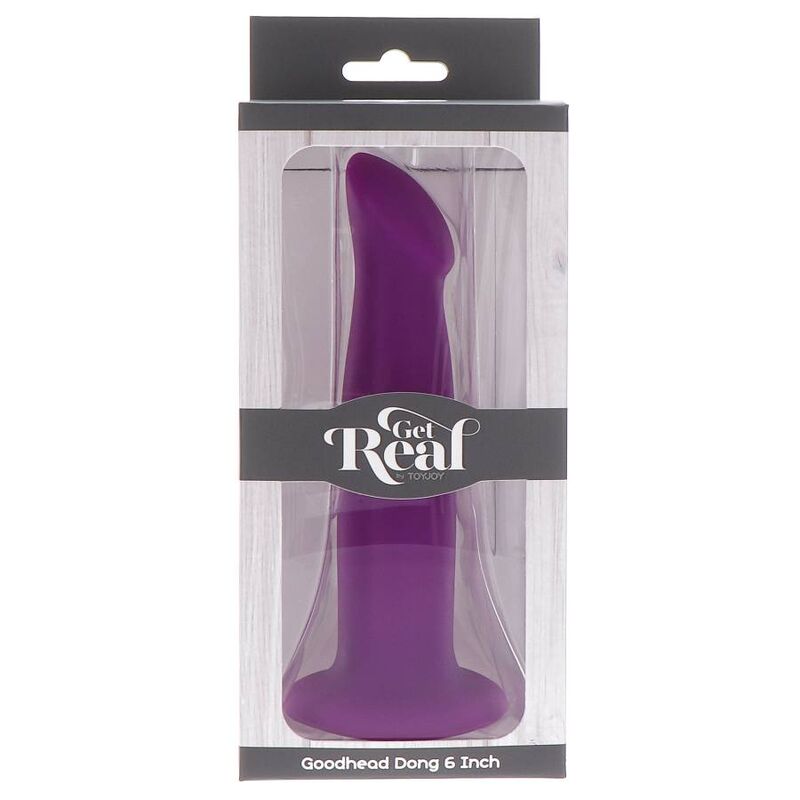 GET REAL - GOODHEAD DONG 12 CM PURPLE - Kink&Play