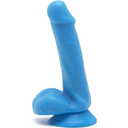GET REAL - HAPPY DICKS DILDO 12 CM BALLS BLUE - Kink&Play