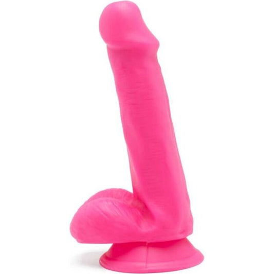 GET REAL - HAPPY DICKS DILDO 12 CM BALLS PINK - Kink&Play