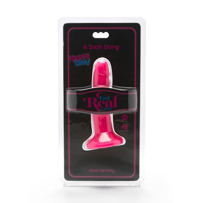 GET REAL - HAPPY DICKS DONG 12 CM PINK - Kink&Play