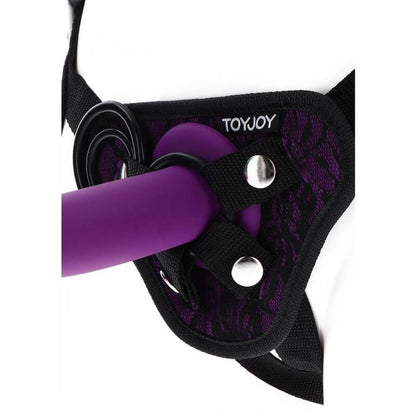 GET REAL - STRAP - ON LACE HARNESS PURPLE - Kink&Play
