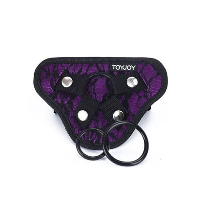 GET REAL - STRAP - ON LACE HARNESS PURPLE - Kink&Play