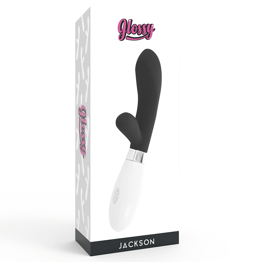 GLOSSY - JACKSON RABBIT BLACK - Kink&Play