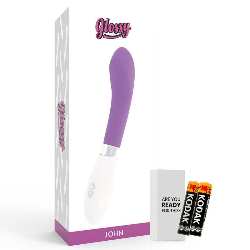 GLOSSY - JOHN VIBRATOR PURPLE - Kink&Play