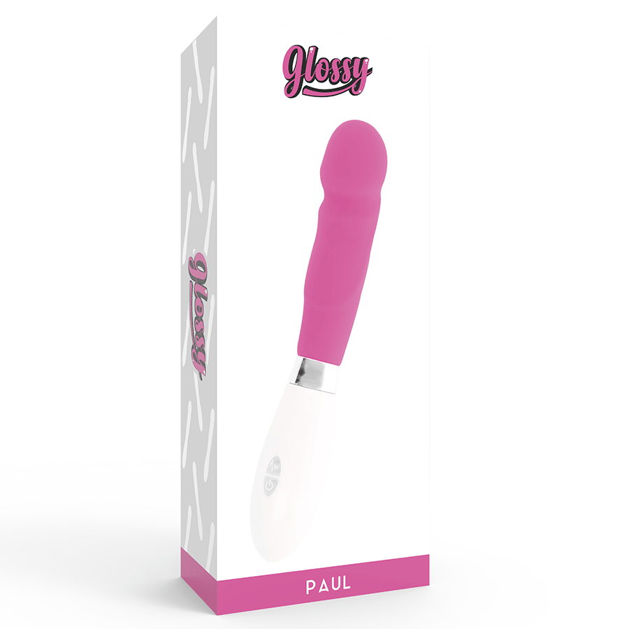 GLOSSY - PAUL VIBRATOR PINK - Kink&Play