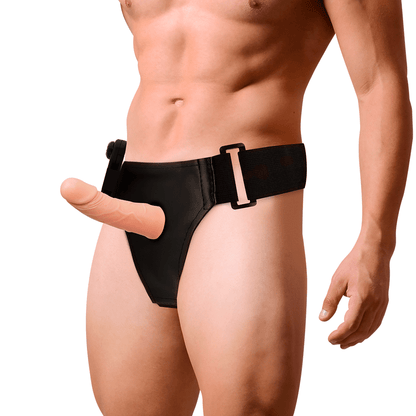 HARNESS ATTRACTION - RNES HOLLOW FRAMES WITH VIBRATOR 15 CM - O - 5 CM - Kink&Play