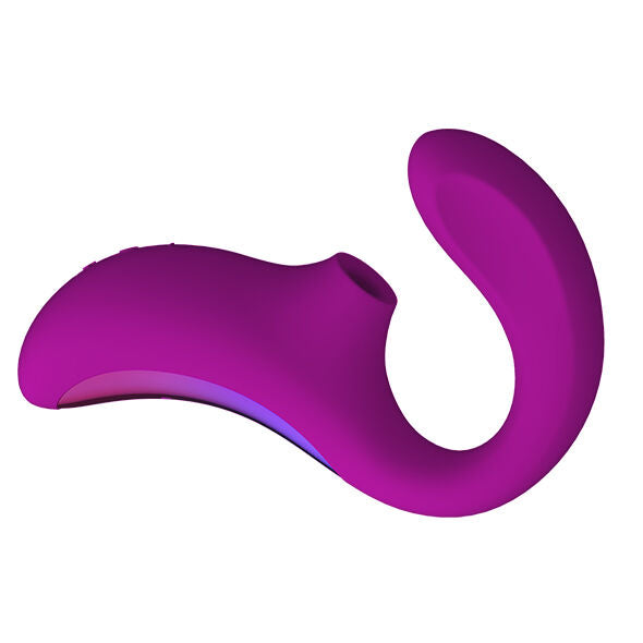 LELO - ENIGMA DUBBEL SUGSTIMULERING LILA MASSAGER