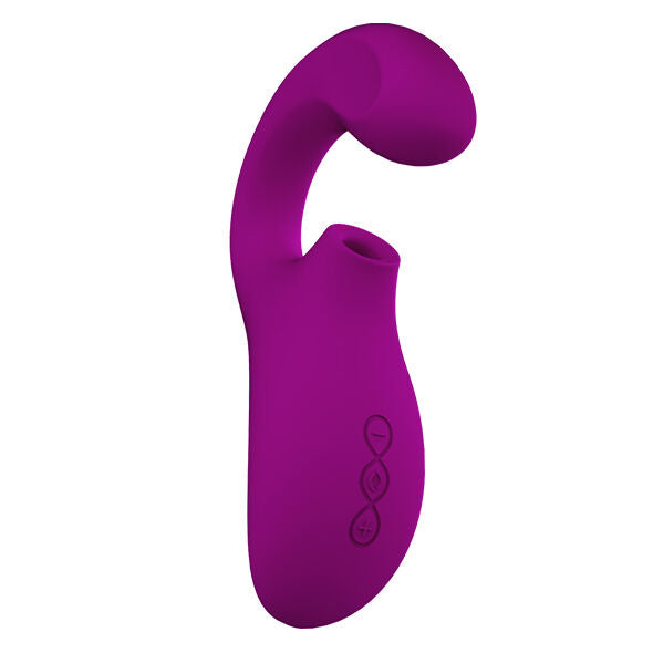 LELO - ENIGMA DUBBEL SUGSTIMULERING LILA MASSAGER