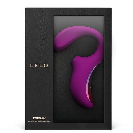 LELO - ENIGMA DOUBLE SUCTION STIMULATION PURPLE MASSAGER