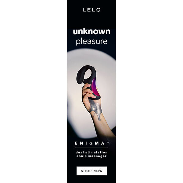 LELO - ENIGMA DUBBEL SUGSTIMULERING LILA MASSAGER