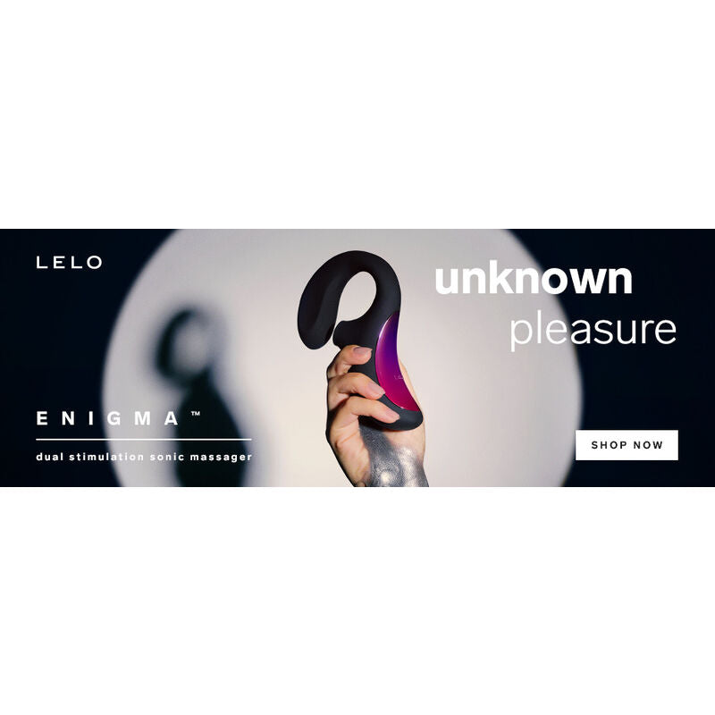 LELO - ENIGMA DUBBEL SUGSTIMULERING LILA MASSAGER