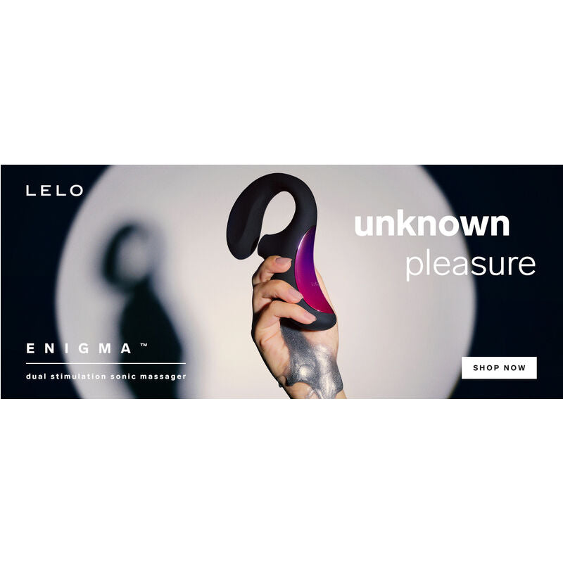 LELO - ENIGMA DUBBEL SUGSTIMULERING LILA MASSAGER