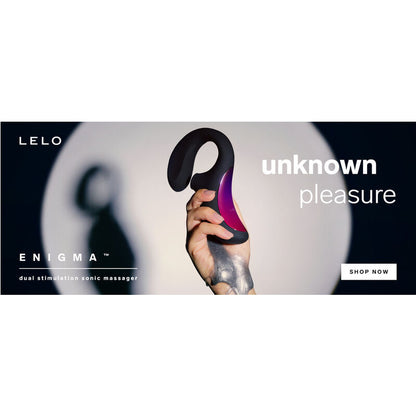 LELO - ENIGMA DUBBEL SUGSTIMULERING LILA MASSAGER