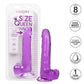 CALEXOTICS - SIZE QUEEN DILDO PURPLE 20.3 CM