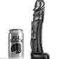 ALL BLACK - DILDO 22 CM