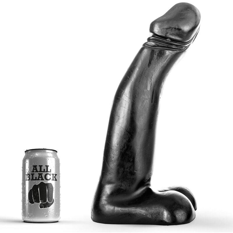 ALL BLACK - REALISTIC BLACK FISTING DILDO 29 CM - Kink&Play
