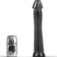 ALL BLACK - PLUG DILDO 31 CM
