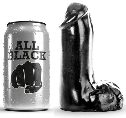 ALL BLACK - DILDO REALISTIC 13 CM - Kink&Play