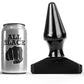 ALL BLACK - PLUG ANAL 16 CM