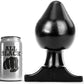 ALL BLACK - ANAL PLUG 19 CM