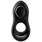 SATISFYER - LEGENDARY DUO RING VIBRATOR BLACK