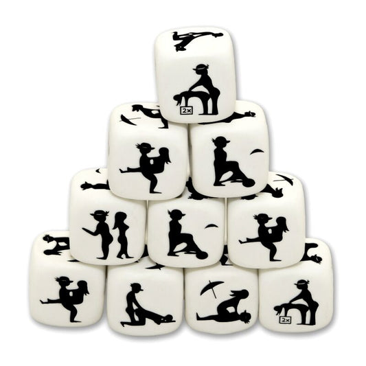 DIABLO PICANTE - WHITE POSING DICE