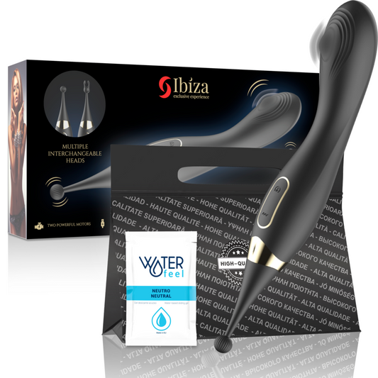 IBIZA – UTBYTSBAR KLITORISSTIMULATOR OCH PULSERANDE G-PUNKTSVIBRATOR
