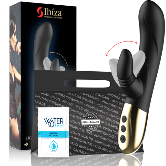 IBIZA - VIBRATOR NY UPPLEVELSE MED SLICKANDE KANIN