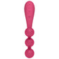 SATISFYER - TRI BALL 1 MULTI VIBRATOR RED
