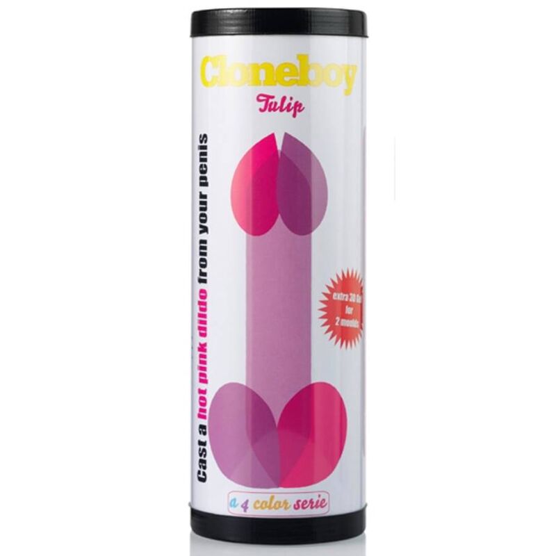 CLONEBOY - DILDO TULIP INTENSE PINK - Kink&Play