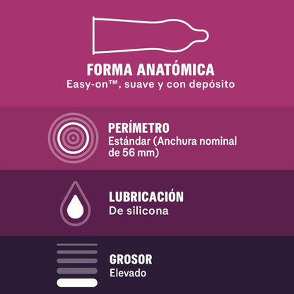 DUREX - CONDOMS LATEX FREE 12 UNITS - Kink&Play
