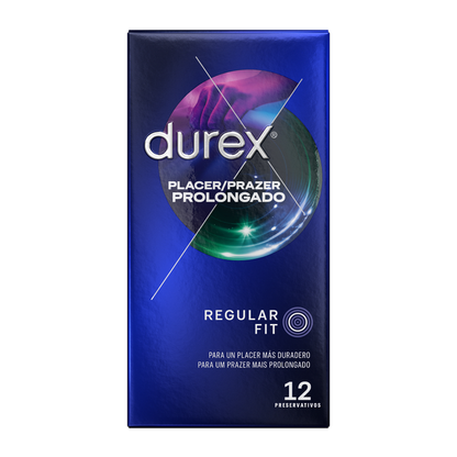 DUREX - PLEASURE PROLONGED DELAYED 12 UNITS - Kink&Play
