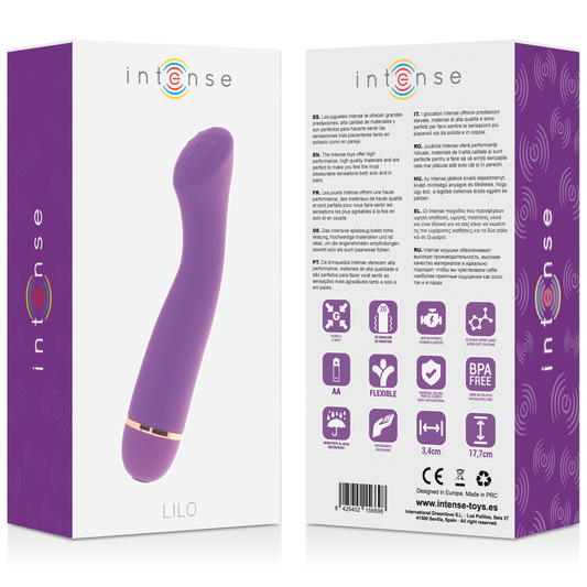 INTENSE - LILO 20 SPEEDS SILICONE LILAC - Kink&Play