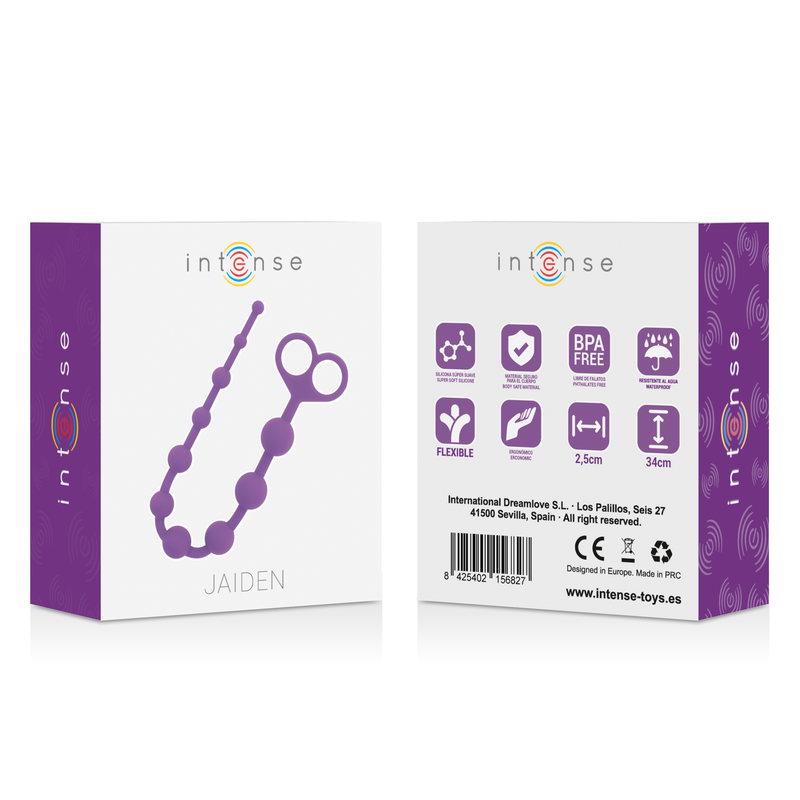 INTENSE - JAIDEN ANAL BEADS LILAC - Kink&Play