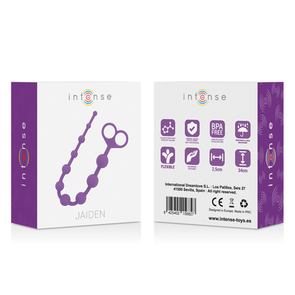 INTENSE - JAIDEN ANAL BEADS LILAC - Kink&Play