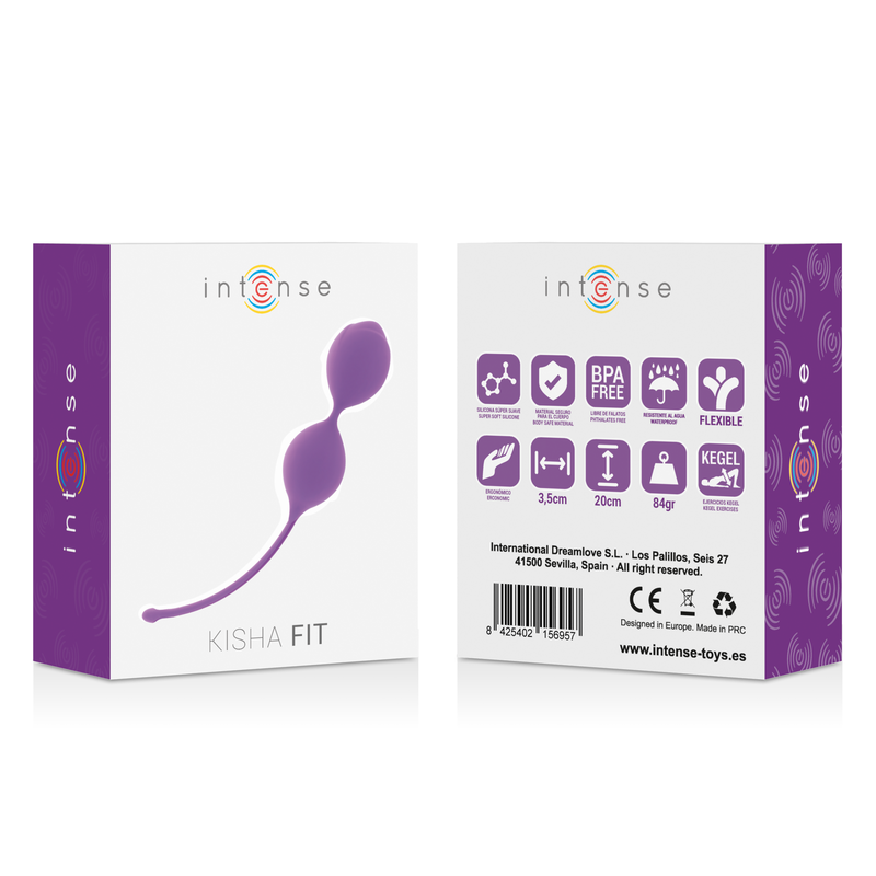 INTENSE - KISHA FIT SILICONE KEGEL LILAC - Kink&Play