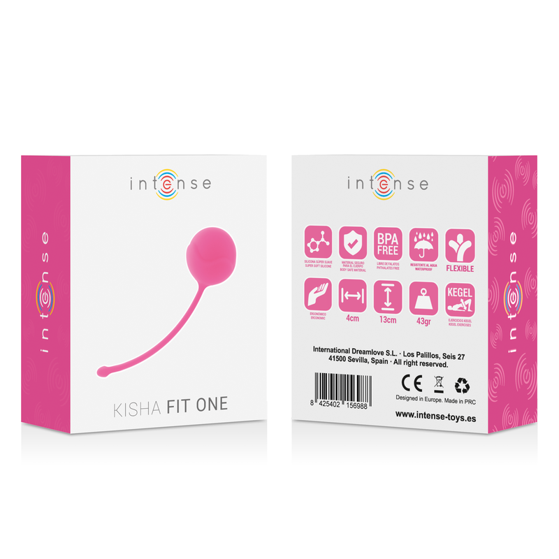 INTENSE - KISHA FIT ONE SILICONE KEGEL FUCHSIA - Kink&Play