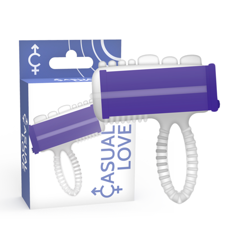 CASUAL LOVE - RING VIBRERAR LILA