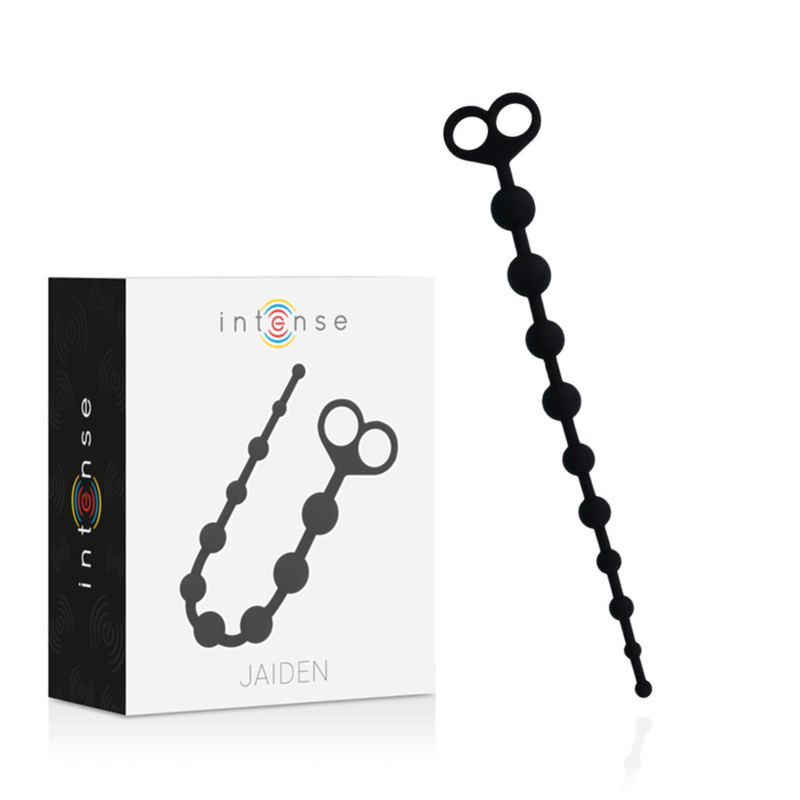INTENSE - JAIDEN ANAL BEADS BLACK - Kink&Play