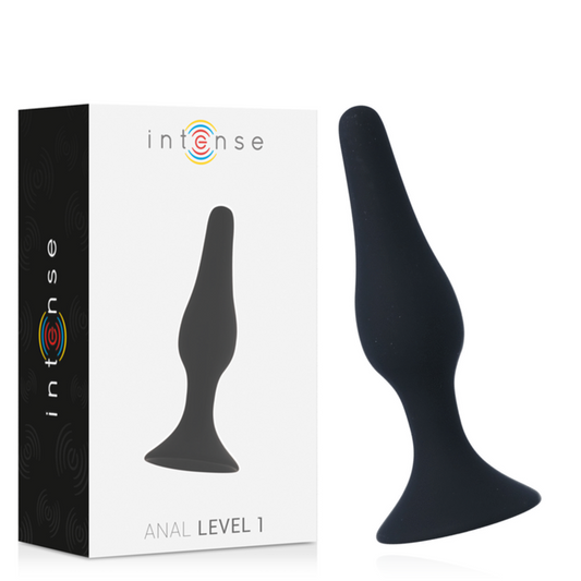 INTENSE - ANAL LEVEL 1 10.5CM BLACK - Kink&Play