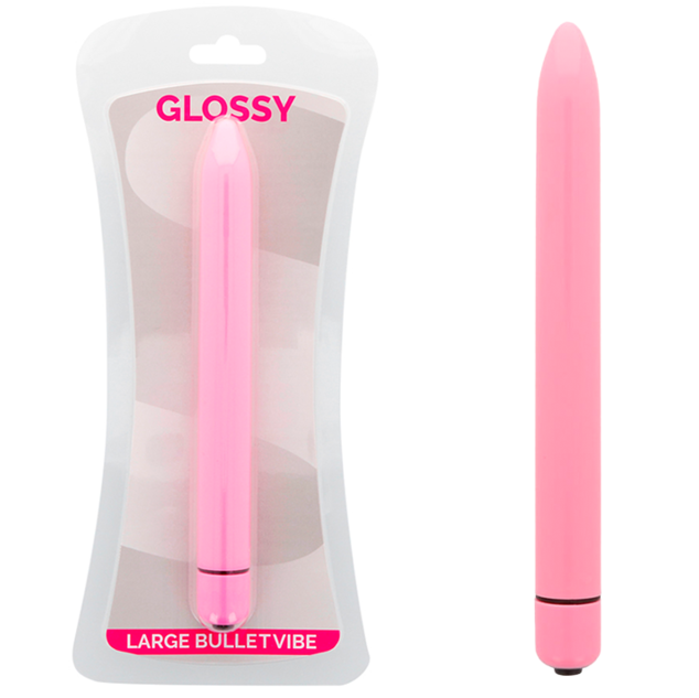 GLOSSY - SMAL VIBRATOR ROSA