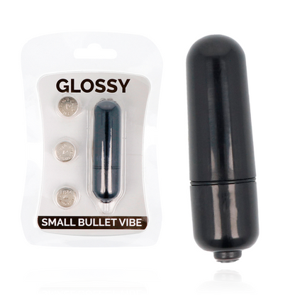 GLOSSY - LITEN KULA VIBE SVART