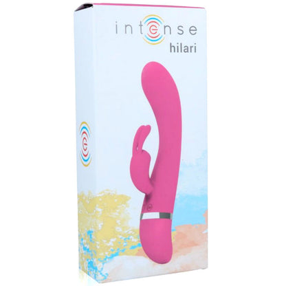 INTENSE - HILARI PINK SILICON LUXE VIBRATOR - Kink&Play