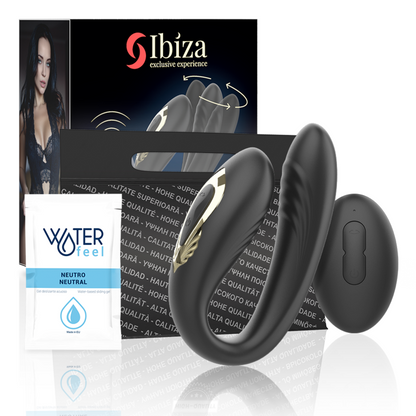 IBIZA - ROTATING DUAL VIBRATOR REMOTE CONTROL