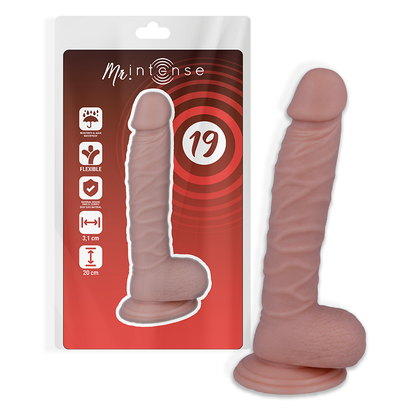 MR INTENSE - 19 REALISTIC COCK 20 CM -O- 3.1 CM - Kink&Play